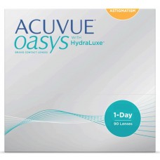 ACUVUE OASYS® 1-Day with HydraLuxe™ Technology for Astigmatism